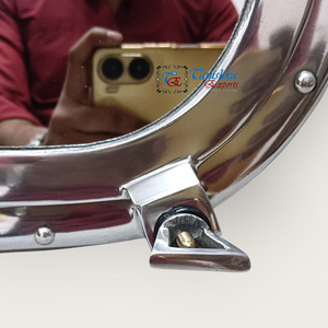 Espejo de Ventana Náutica Rectangular de Aluminio Pulido TANISHKA EXPORTS Hecho a Mano, Ligero, de 15 Pulgadas, Decoración de Pared - Product Image 3