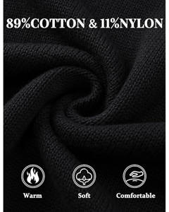 Sweat-shirt à capuche zippé 1/4 pour homme, 100% coton, décontracté, automne-hiver, avec poche, séchage rapide, respirant, confortable - Product Image 3