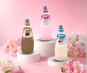 Interfresh 290ml Verre Falooda Boisson Rafraîchissante Authentique Vietnamienne Boisson Traditionnelle Asiatique Boisson Falooda Bouteille En Verre - Product Image 1