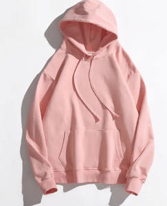 Sudadera con capucha de manga larga de algodón 100% para hombre, personalizada al por mayor, con bolsillo canguro y cordón ajustable, para unisex. - Product Image 1