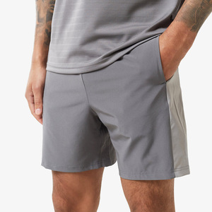 Ensemble T-shirt et short personnalisé avec logo imprimé, fabriqué en usine, vêtements d'été pour hommes, couleur unie, style hip-hop, en coton éponge - Product Image 6