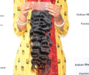 <b>Cheap</b> Natural Closure 5*5 Body wave Indian women hair Cuticle Aligned machine double weaving manufactures human hair <b>Extensions</b> - Product Image 3