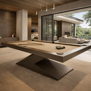 Table de billard d'intérieur en feutre à grande vitesse personnalisable Argmac avec un design durable pour une utilisation à domicile ou à l'hôtel - Product Image 1