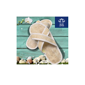 PREMIUM QUALITY Safe <b>Clean</b> Eco Loofah <b>Slipper</b> Pure Plant Item Best For Sweat Absorbing And Indoor Walking Direct - Product Image 1