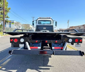 Export Ready Used 2019 For-International 4300 21ft <b>Flatbed</b> Rollback Tow <b>Truck</b> 6.7L Cumminss A/T LHD/RHD Worldwide Shipping - Product Image 3