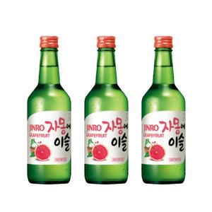 Jinr0 Soju pomelo coreano sabor Soju 360ml para exportación - Product Image 1