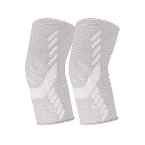 Manchon de compression respirant en tricot rose pour femme, protection des coudes, à enfiler, pour gymnastique, toutes saisons - Product Image 3