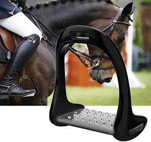 Étriers de Selle en Aluminium, Étriers Équestres Antidérapants pour l'Équitation en Forêt, le Saut d'Obstacles, l'Entraînement, les Débutants et les Professionnels - Product Image 4