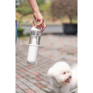 PYURE Dispenser d'Acqua Portatile con Filtro per Animali Domestici, Ciotole e Mangiatoie da Viaggio - Product Image 4