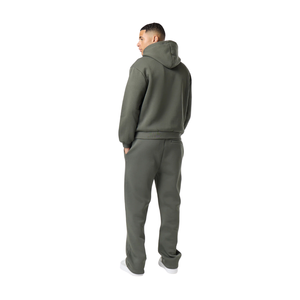 Ensemble de survêtement décontracté pour homme avec sweat à capuche, pantalon large et poche kangourou – Vente en gros, personnalisable, deux pièces - Product Image 2