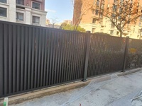 Barandilla de Aluminio Personalizable por el Fabricante, Fácil de Instalar, Impermeable, con Acabado en Polvo para Delimitación de Patio