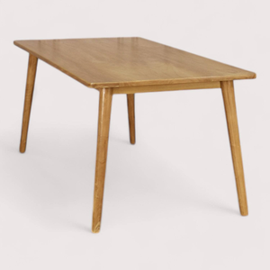 Restaurant Table Set with 6 <b>Chairs</b> and Teak Wooden Frame Material for Home and Garden Furniture Decoration - Product Image 6