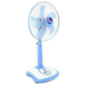 Vietnam-Made 16-Inch Electric Classic Home Use Premium SanKyo Mechanical Design <b>Plastic</b> Custom Blue Light Air Cooling <b>Table</b> Fan - Product Image 5