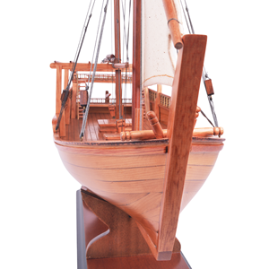 Maqueta de Barco Dhow Hecha a Mano de Alta Calidad, Decoración Náutica para Hotel, Oficina, Hogar y Regalo - Contacto para Venta al por Mayor - Product Image 4