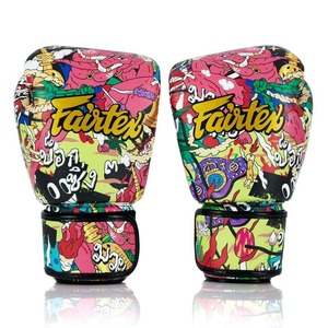 นวมชกมวย Fairtex รุ่น Top End คุณภาพสูง หนังพรีเมียม ผลิตตามสั่ง ระบายอากาศได้ดี สายรัดปรับได้ สำหรับทุกเพศ - Product Image 2