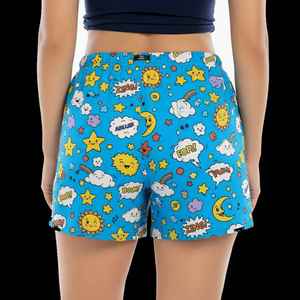 Shorts Casuales de Verano para Mujer, Ecológicos, de Fibra de Bambú, Antibacterianos, Transpirables, Opción Sostenible, Ropa de Primera Calidad - Product Image 4
