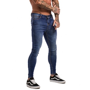Pantalones Vaqueros para Hombre, Estilo Slim Fit, Ajustados, Desgastados, Super Shredz, para Hombre - Product Image 1