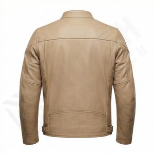 Chaquetas de cuero NAI-0790A, abrigo con ventilación para motocicleta, ropa exterior de moda, equipo de protección para motociclismo de color personalizado - Product Image 2