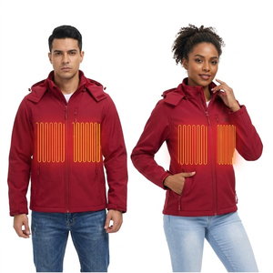 Veste chauffante Midian, veste thermique chauffante à batterie, veste chauffante pour femmes, vêtements d'hiver, veste à capuche chaude et écologique - Product Image 5