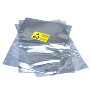 Sac souple antistatique avec fermeture éclair L90xW90xH110cm, durable, protection ESD, résistant à l'humidité, biodégradable LDPE SYSTECH - Product Image 4