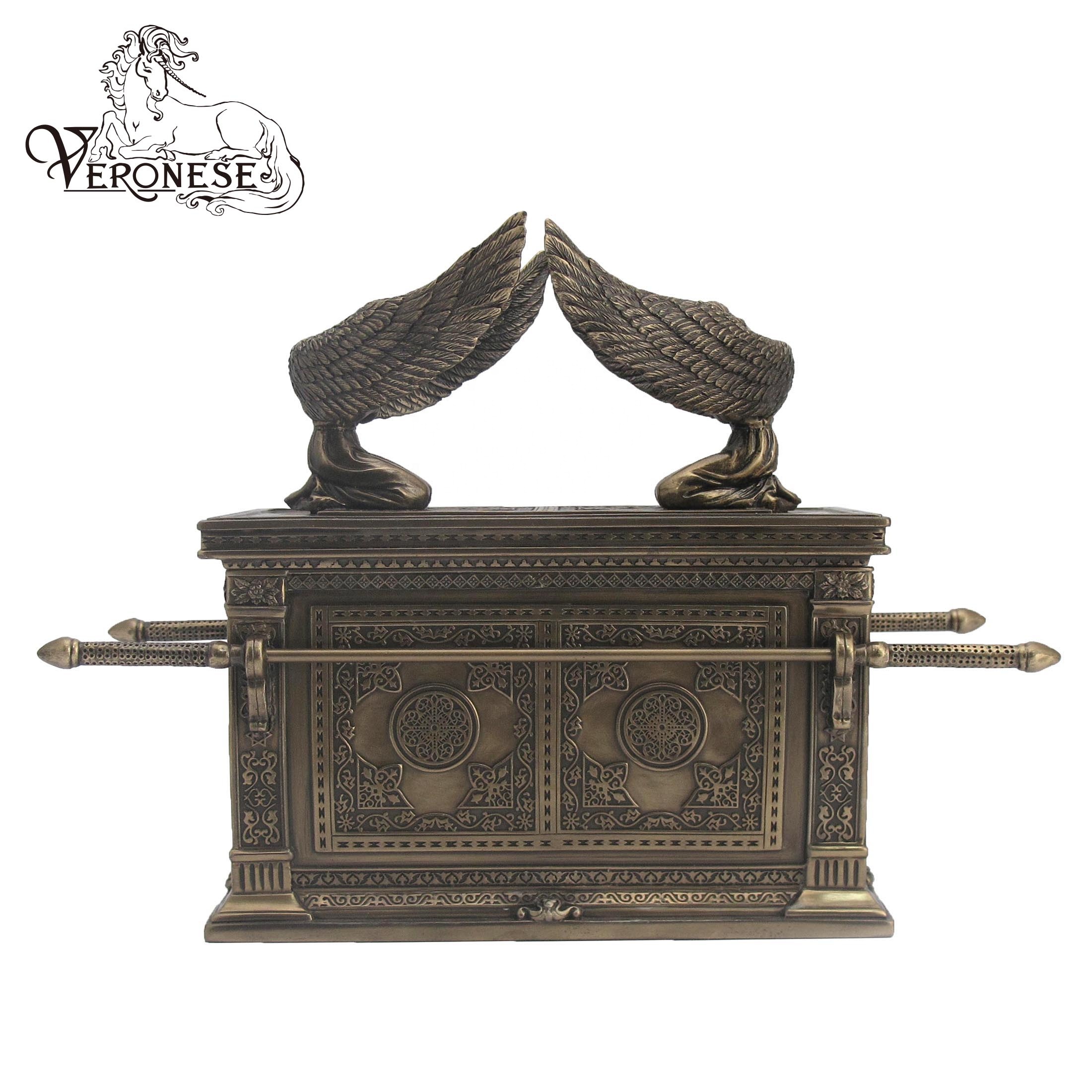 Veronese Design - Ark of the Covenant - Cold Cast Bronze