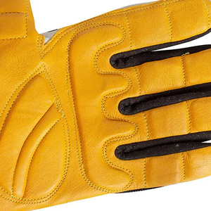 High Performance <b>Synthetic</b> <b>Leather</b> Palm Anti-slip Wear-resistant Safety Mechanic Glove For Construction Industrial Neoprene Cuff - Product Image 5