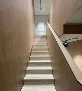 MiyaStone Wholesale Engineered 3D Printed <b>Travertine</b> Big Slab for Commercial Space Project - Product Image 2