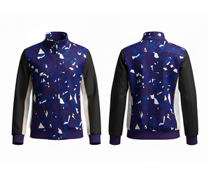 Chaqueta de Entrenamiento y Fitness con Sublimación Completa, Ropa Deportiva para Correr, Cálida, Transpirable y de Secado Rápido |   Tallas Hombre Mujer Juvenil - Product Image 5