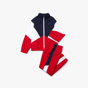 Ensemble veste et pantalon ajustables pour enfants, coupe-vent en nylon, survêtements pour hommes, ensembles unisexes personnalisés avec logo - Product Image 3