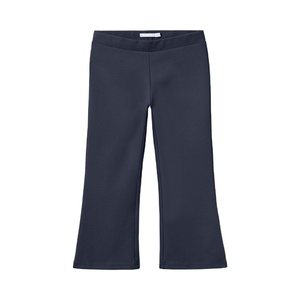 Pantalones Escolares de Corte Bootcut para Niñas, Cintura Elástica, Tejido Suave de Viscosa, Pantalones Casuales para Niños, Cómodos, Ecológicos, Transpirables, para Uso Diario - Product Image 2