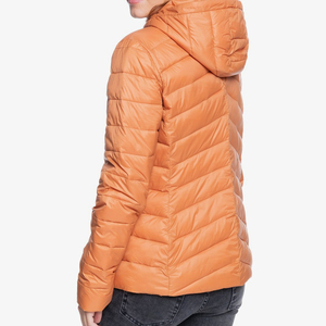 Women's <b>Long</b> Sleeve Hooded Puffer <b>Jacket</b> with Printed Breathable Cotton Filled <b>Waterproof</b> High Quality Factory Price - Product Image 4