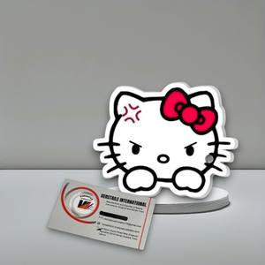 Placa Magnética de Acrílico para Extensiones de Pestañas con Logotipo Personalizado de Hello Kitty, con Diamantes, Marca Privada, Herramienta de Belleza Profesional - Product Image 5