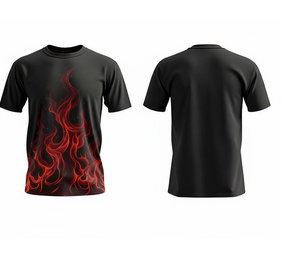 T-shirt professionnel en sublimation, anti-transpiration, technologie de séchage rapide |   Tailles pour hommes, femmes et jeunes |   Entraînement léger et à séchage rapide - Product Image 1