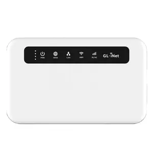 Puli GL-XE300 Portable IoT Gateway 4G LTE OpenWrt 5000mAh Battery 4G cellular Portable Wireless IoT Gateway for SMB solution
