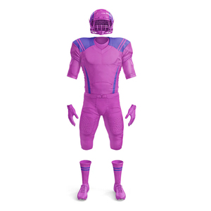 Uniforme de Fútbol Americano Modelo 2026, Manga Corta, Ropa Deportiva Cómoda, Uniforme de Equipo Multicolor con Número - Product Image 3