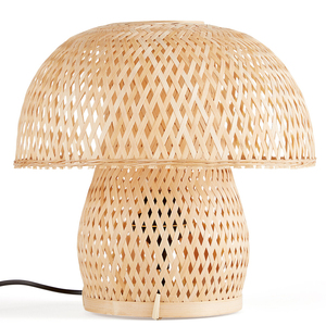 Lampes en bambou naturel, centres de table lumineux pour mariage, prix bas, vente en gros, lampe de table - Product Image 4