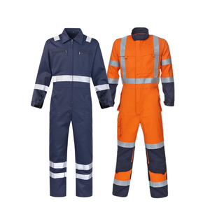 Conception personnalisée Combinaison légère et résistante aux flammes pour hommes Veste de soudage avec pantalon cargo respirant Vêtements de travail à basse quantité minimale de commande - Product Image 2