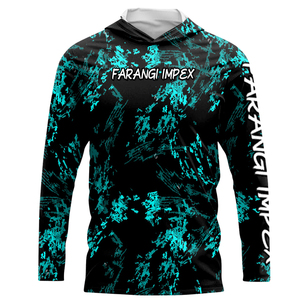 Sudadera con Capucha de Pesca para Hombre, Protección Solar UPF 50+, Diseño de Camuflaje, Secado Rápido, Ropa para Exteriores, Venta al Por Mayor, Personalizable - Product Image 5