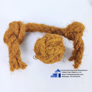Jouet pour oiseaux en fibre de noix de coco, forme spirale, durable, à mâcher naturellement, pour oiseaux, toutes saisons - Product Image 4