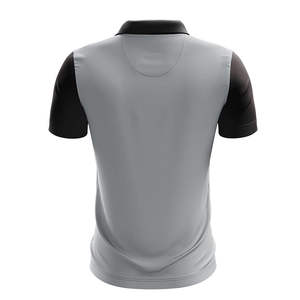 Camiseta de Golf de Manga Corta para Hombre de Secado Rápido con Cierre, Estampado Digital, Tejido Atlético, Logotipo Frontal Personalizado OEM - Product Image 2