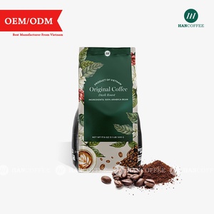 กาแฟเวียดนามแบรนด์ส่วนตัว 100% อาราบิก้า/โรบัสต้า เมล็ดกาแฟคั่วเต็มเมล็ด คุณภาพเยี่ยม ราคาขายส่งที่แข่งขันได้ - Product Image 3