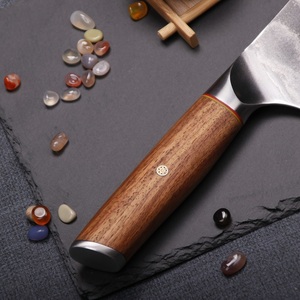 Cuchillo de Acero Damasco de 67 Capas con Mango de Madera de Palisandro, Cuchillo para Cortar de 7 Pulgadas, Cuchillo Chino para Rebanar, Más Vendido - Product Image 3