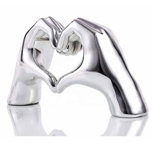 Sculpture de cube géométrique de haute qualité Sculpture de noeud décorative Sculptures modernes de l'Inde pour le décor de salon de bureau à domicile - Product Image 4