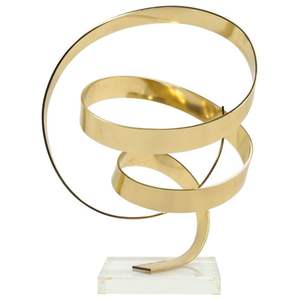 Escultura metálica de sobremesa diseñada para reflejar el expresión artística y el estilo interior personal. - Product Image 4