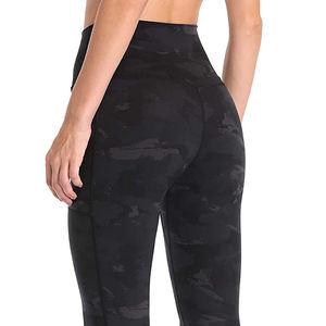 Conjuntos de Leggings de Yoga para Mujer, Personalizados, de Primera Calidad, Ecológicos, Transpirables, de Spandex/Poliéster, Cintura Alta, Elegantes - Product Image 6