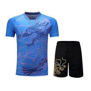 Uniformes Personalizados para Equipos de Tenis, Ropa Deportiva Transpirable de Secado Rápido, Conjunto de Camiseta y Pantalones Cortos al por Mayor para Hombres y Mujeres - Product Image 1