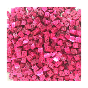Fruta del Dragón Congelada IQF Más Vendida, Fruta del Dragón Roja y Blanca en Cubos, Fruta Tropical en Cubos, Suministro a Granel de Vietnam - Product Image 1