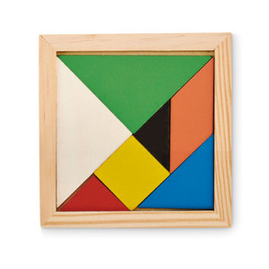 Puzzle educativo Tangram in legno - Product Image 1