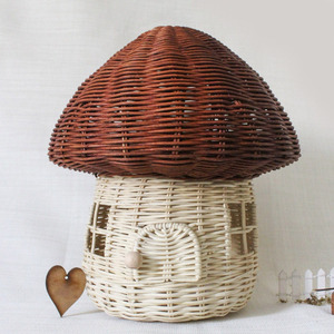 Jouets artisanaux pour bébés et tout-petits, maison de jeu en rotin durable, prix de gros, maisons de jeu pour enfants - Product Image 5