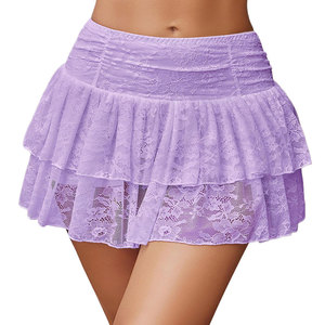 Jupe à volants de haute qualité pour femmes, jupe à volants premium pour femmes, matière douce et respirante avec une coupe confortable - Product Image 1